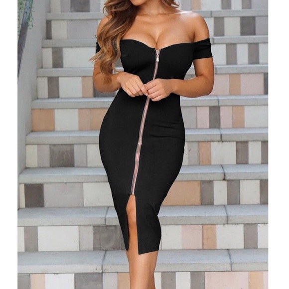 sexy zipper dress
